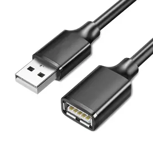 Customized Wholesale 480Mbps High Speed Data Transfer A Male To A Female All Copper USB 2.0 Extension Cable