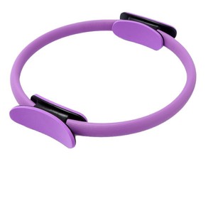 Pilates Circle Juego de cinco piezas Ecológico Eva Estiramiento Ayuda NBR Banda de resistencia 25cm Yoga Bola de paja Combinación de anillo - Product Image 5