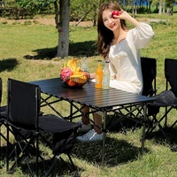 Table et chaise pliantes pour pique-nique et camping, équipement de stand de vente ambulante, fournitures en gros, mobilier d'extérieur