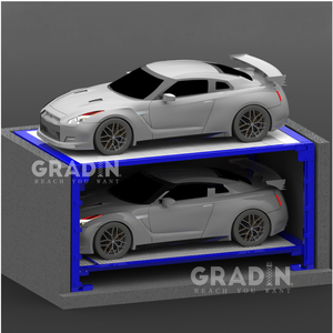 Elevador de tijera subterráneo hidráulico para garaje - Product Image 3