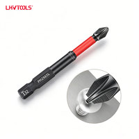 Jeu de tournevis magnétiques à embout hexagonal Phillips en acier inoxydable de qualité industrielle, finition oxyde noir, personnalisable LHV OEM