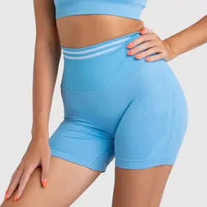 2PCS Seamless Yoga Set Manga Longa Gym Workout Vestuário Mulheres Scrunch Leggings Bunda Conjuntos Activewear Para As Mulheres