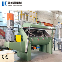 Mélangeur horizontal industriel pneumatique à ouverture et fermeture pour poudres plastiques, machine de refroidissement et de mélange pour ligne de production d'extrusion