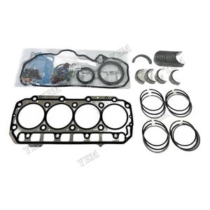 Nuovo 4 tnv98 Revisione Kit Re-ring per pezzi di ricambio per riparazione di motori Diesel <span class=keywords><strong>Yanmar</strong></span> 729907-92760 escavatore DX60R DX80R - Product Image 1