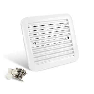 HEYRV-Ventilador de ventilación blanco de 12V con inserto a prueba de polvo, cerraduras de aire de escape lateral para caravana, autocaravana, caravana, barco y Yate - Product Image 3