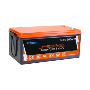 Batería recargable de hierro y litio LiFePO4 12V 300Ah, batería solar LiFePO4 - Product Image 2