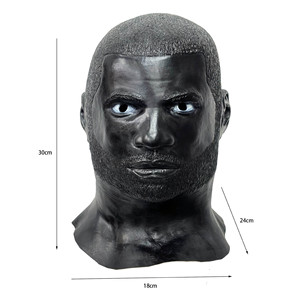 Máscara de Látex Personalizada para Hombre, Máscara Facial Completa, Casco Aterrador, <span class=keywords><strong>Bruja</strong></span> Fantasmal, Fantasma Sangriento, Mascarada de Terror, Halloween, Navidad - Product Image 5