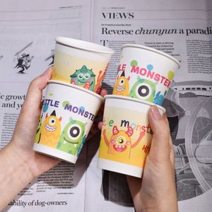 3oz 4oz 6oz <b>Small</b> Capacity Coffee Espresso Customizable Logo Disposable Cups Picnic Food Containers Home and Party Use Cup - Product Image 2