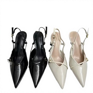 Chaussures de <span class=keywords><strong>mariage</strong></span> d'été et d'automne à talon fin de 6 cm, style Baotou, confortables et polyvalentes, <span class=keywords><strong>grande</strong></span> <span class=keywords><strong>taille</strong></span>, pour <span class=keywords><strong>femme</strong></span> - Product Image 4