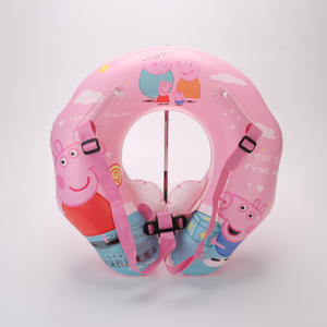 Flotador Inflable para Bebés Peppa Pig, Diseño de Dibujos Animados en Rosa, para Niños de 0 a 24 Meses - Product Image 1