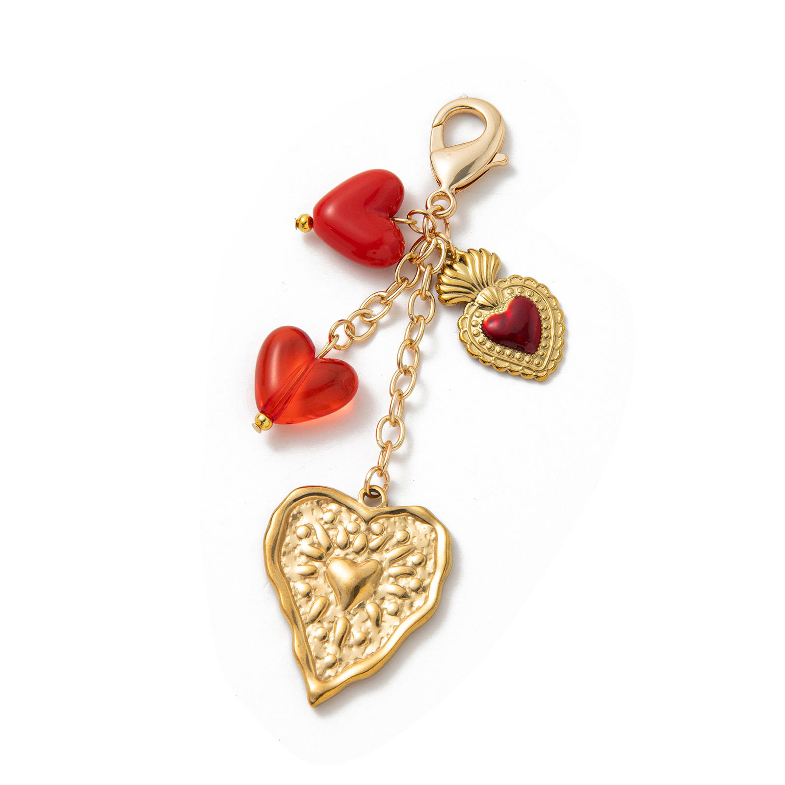 El colgante del corazón ardiente