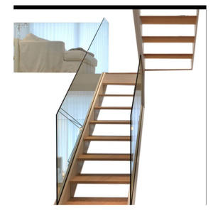 Marche intérieure en verre avec marche en bois, jouet pour enfants, modèle moderne, m - Product Image 2