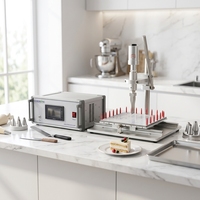 Coupeur ultrasonique PLC portable HFM2300 220V avec garantie d'un an pour les gâteaux en couches et les cheesecakes