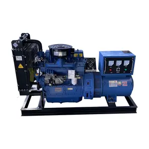 Set generator diesel langsung pabrikan 100KVA 80KW weichai dengan set generator diesel seluler CE peralatan pembangkit listrik bahan bakar