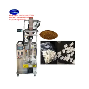 OEM Wholesale water soluble pouch/small bag packaging pva water soluble bag packing machine water pouch packing machine