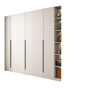 Feyas recommandé Xiaohongshu armoire moderne en acier inoxydable poignée Invisible noir étendu Simple porte d'armoire salon - Product Image 1