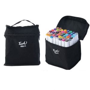 Bv-Sm01 48 couleurs, encre à base d'alcool en plastique, pointe double permanente, non effaçable, marqueur de dessin artistique, logo personnalisé - Product Image 1