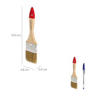 แปรงขนสองชั้นสีขาว บริโก หมายเลข 21 (ความกว้างขนแปรง 50 มม.) 2") - Product Image 2