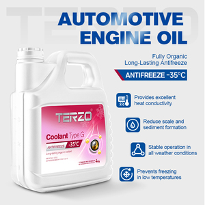 Liquide de refroidissement TERZO type G rouge, antigel, moins 35°C, GB 29743 2023, pour systèmes de refroidissement automobile - Product Image 2
