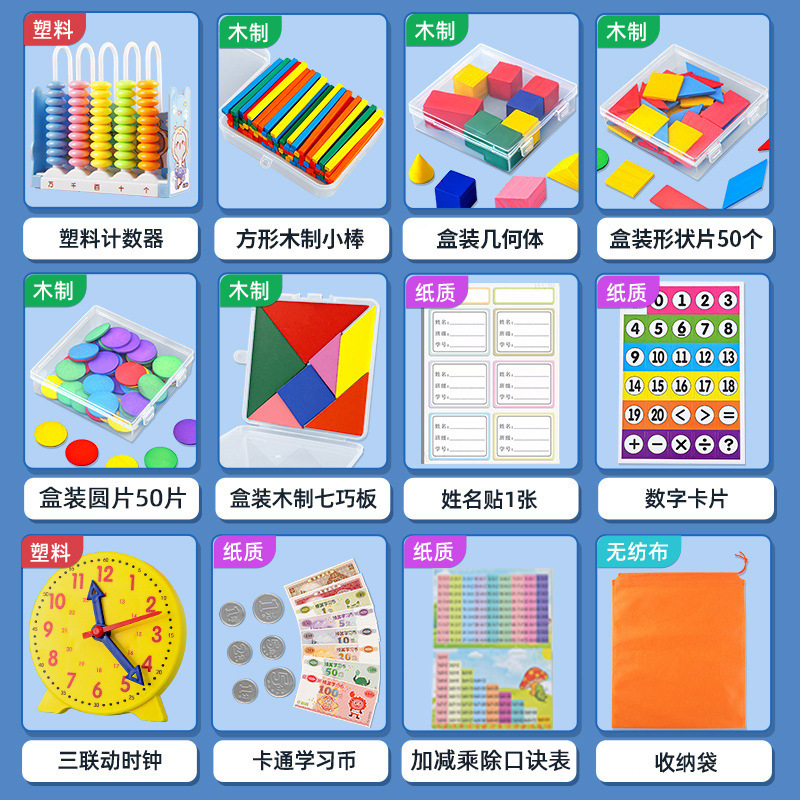 [กล่องอัปเกรด] พร้อมกระเป๋าเก็บของ [ชุด12ชิ้น]