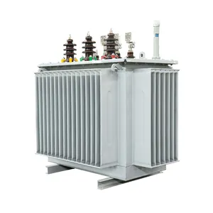 Catu daya listrik Transformer 1250kVA 1600kVA 10kV/20kV untuk 400V 3 tiang fase Transformer dipasang