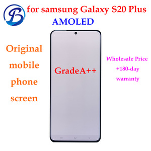 SM-G985 originale per samsung Galaxy S20 Plus 6.7 3200x1440 Display AMOLED 100% testato Touch cellulare schermo <span class=keywords><strong>LCD</strong></span> <span class=keywords><strong>Smartphone</strong></span> - Product Image 2