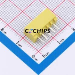 BX-HA2.54-5PZZ-Y Wire-to-Board Pin Header Through hole Component (THT),P=2.5mm Connector 1x5P 2.5mm Through Hole XHB - Product Image 2