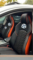 Remplacement et amélioration des housses de siège pour les modèles Audi RS S A2 A3 A4 A5 A6 A7 Q3 Q5 Q7, prix de gros également disponible.