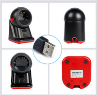 Escáner de código de barras con cable para supermercado, escáner de escaneo con terminal de escritorio fijo, 1d, 2d, qr, precio, einscan