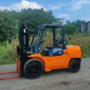 Gebruikte <span class=keywords><strong>Japan</strong></span> Heftruck <span class=keywords><strong>Toyota</strong></span> 4.5 Ton Geneo 45 <span class=keywords><strong>Japan</strong></span> Originele Vorkheftruck Te Koop - Product Image 3