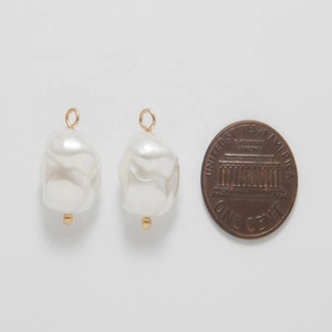 Mặt Dây Chuyền Hạt Charm Ngọc Trai Giả Vàng Giả Thả Lủng Lẳng Mặt Dây Chuyền Ngọc Trai Nhân Tạo Trang Sức Quyến Rũ - Product Image 1