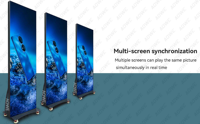 Aowe Neuerscheinung Aluminium Video Banner P1.2 P1.5 P1.8 P2 P2.5 P3 LED-Poster-Display für Außen- und Innenbereich