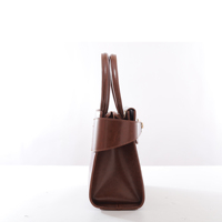 Sac à main de luxe QAZA tendance 2026 en cuir PU huilé rétro pour femme, ensemble sac à bandoulière vintage et portefeuille, mode luxe 2025