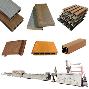 Máquina <span class=keywords><strong>de</strong></span> Extrusión <span class=keywords><strong>de</strong></span> Tablas <span class=keywords><strong>de</strong></span> WPC, PP y PE, Máquina para Fabricar Paneles <span class=keywords><strong>de</strong></span> Pared Acanalados y Rejillas <span class=keywords><strong>de</strong></span> WPC - Product Image 1
