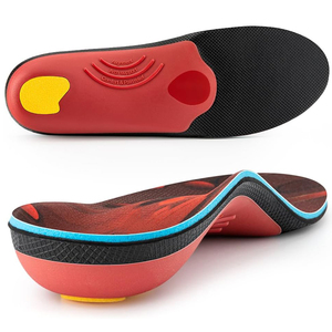 250+ Lbs Plantar Fasciitis <strong>High</strong> <strong>Arch</strong> Support Insole Heavy Duty Orthotics <strong>Insert</strong> for Men Women Flat <strong>Feet</strong> Relief <strong>Foot</strong> Pain Insole - Product Image 1