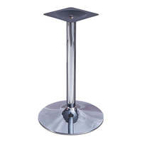 Socle de table rond doré, style industriel, pour restaurant, en fer forgé, en acier inoxydable, en métal, en fonte, type tulipe
