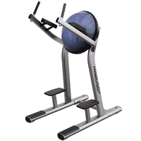 Machine de levage de jambe en métal Station de levage de genou verticale Équipement de levage de jambe suspendu pour la salle de sport ou l'entraînement physique