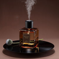 Grand diffuseur automatique 500 ml à bouton-poussoir, éco-responsable, à l'huile d'agarwood fraîche, pour aromathérapie domestique, salon, désodorisation longue durée