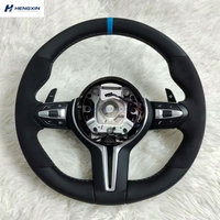Volant sport en cuir suédé Hengxin à boutons profonds, modèle Hot Selling, pour M3 M5 M6 F20 F21 F06-F32 F80 F91 E90-E92