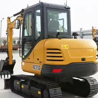 Nouvelle pelle sur chenilles chinoise 5.5 tonnes 0.23m3 Mini Digger Xe55ga de haute qualité et à des prix bon marché