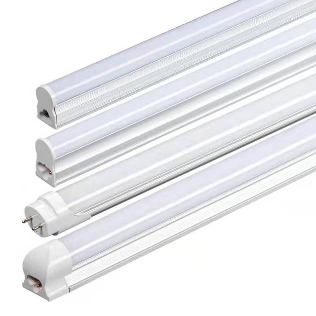 Linkable ETL DLC TUV SAA T5 Led Linear Light Fixture, 4Ft - 8ft 30W 60W Dimmable T5 Led Integrated Double Tube Lights