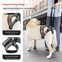 Nouveau modèle de harnais de soutien pour chien, extensible et rétractable, en soie de lait, pour blessures à la patte arrière, pour l'extérieur
