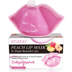 Mascarilla Labial Vegana Coreana al por Mayor, Mascarilla Reparadora de <span class=keywords><strong>Labios</strong></span> con Colágeno Intensamente Hidratante <span class=keywords><strong>para</strong></span> el Cuidado de los <span class=keywords><strong>Labios</strong></span> - Product Image 1