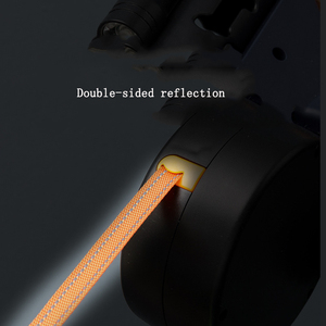 Tali Anjing Retraktil Ganda dengan Lampu, Grosir Perlengkapan Hewan Peliharaan Reflektif - Product Image 5
