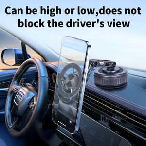 Supporto Mobile pieghevole in lega universale a magneti potenti per auto con supporto per <span class=keywords><strong>finestra</strong></span> 360 con supporto magnetico rotante per cellulare - Product Image 5