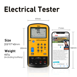 VA520 เครื่องวัดไฟฟ้าดิจิตอลแบบมัลติฟังก์ชั่น จอแสดงผล 5 หลัก สำหรับมืออาชีพ - Product Image 3