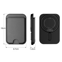 Certifié CE Portable 360 Porte-cartes rotatif Portefeuille magnétique avec support pour iPhone pour bureau