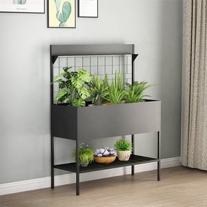 Jardinières en métal pour la culture de légumes et de fleurs, bac à plantes <span class=keywords><strong>surélevé</strong></span> étroit, bac à plantes <span class=keywords><strong>surélevé</strong></span> en métal, Aiuola Rialzata - Product Image 4