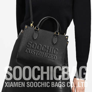 OEM-bolsos pequeños de cuero con relieve para mujer y mujer, bolsas de mano con logotipo personalizado de lujo, <span class=keywords><strong>ONTHEGO</strong></span> PM - Product Image 6