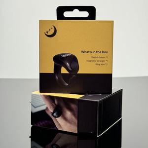 بيع مباشر من المصنع عداد حلقة بلاستيكية ذكية IP68 شحن لاسلكي تحكم يدوي بالضغط من أجل IOS - Product Image 1